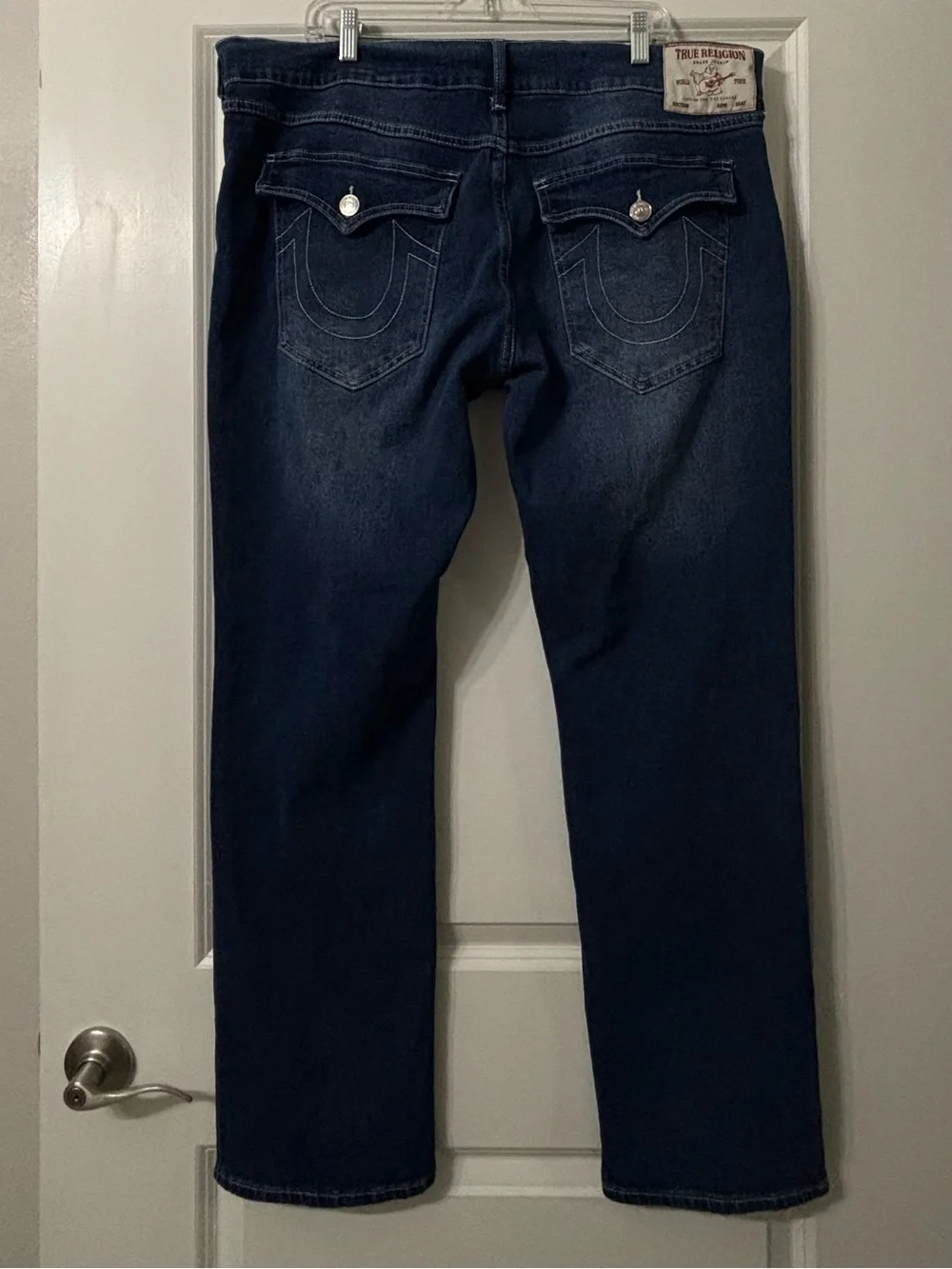True Religion Ricky Relaxed Straight Jeans size 40 x 32